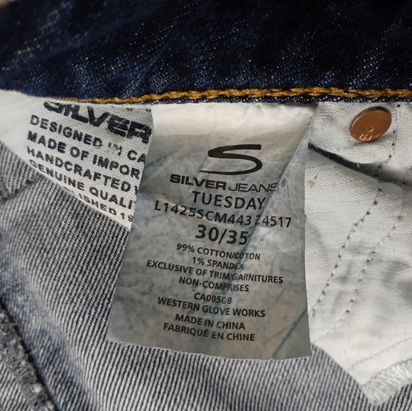 Silver jeans 30×35 - Picture 5 of 6